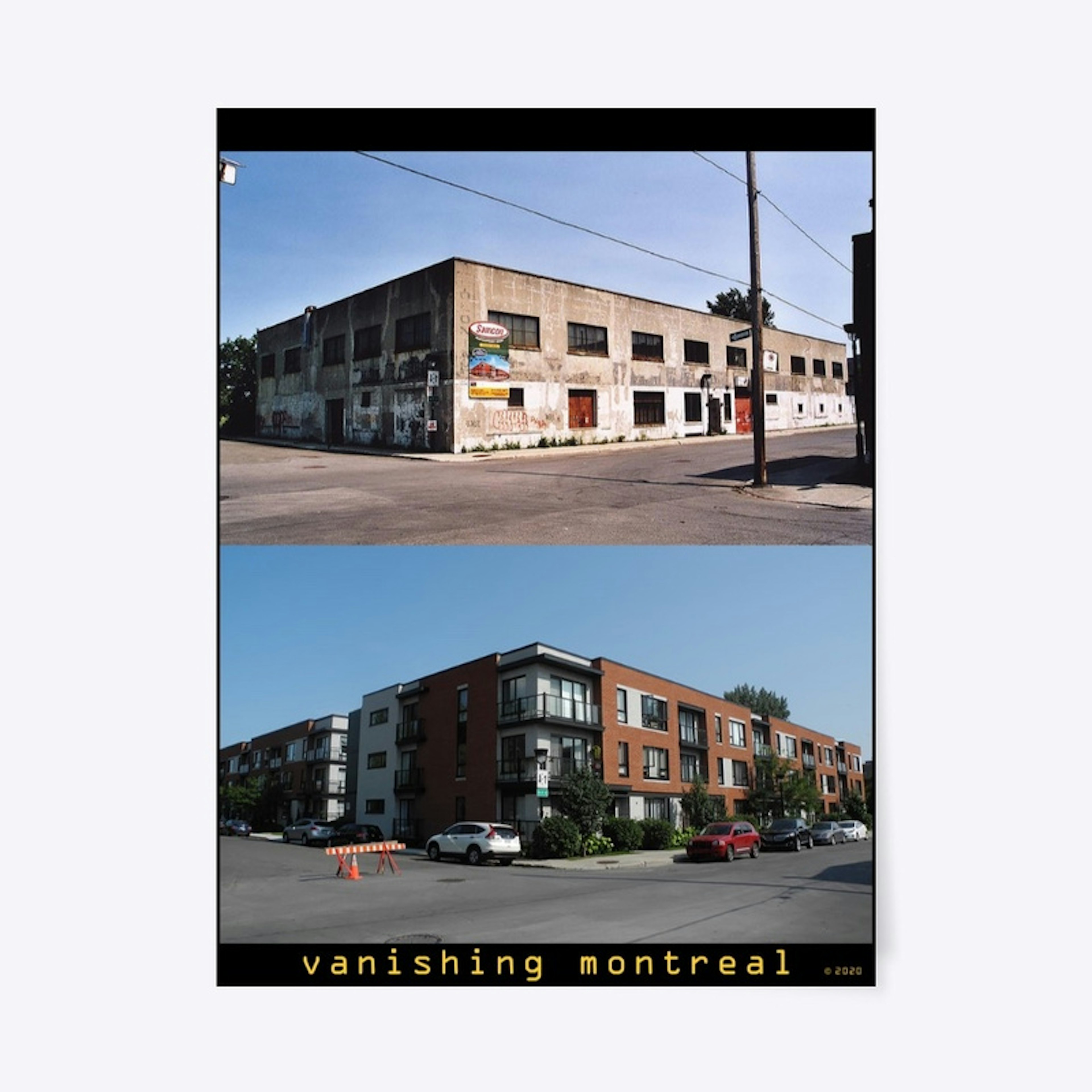 VANISHING MONTREAl - Before / After